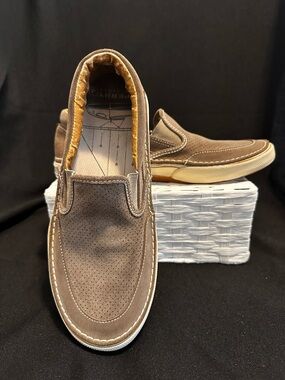Sperry Men's Slip-On Casual Shoes Sz. 10 - Brown